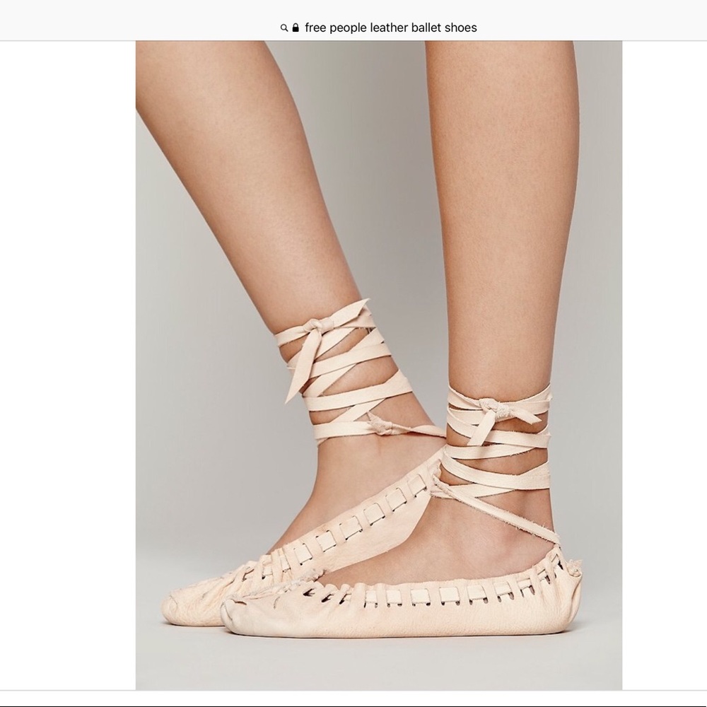 Free People leather ballet flats